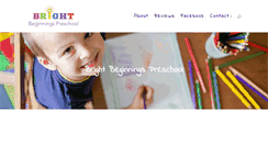 Desktop Screenshot of bright-beginnings-preschool.com
